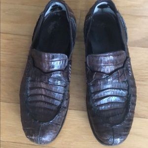 Bottega Venneta Crocodile loafers